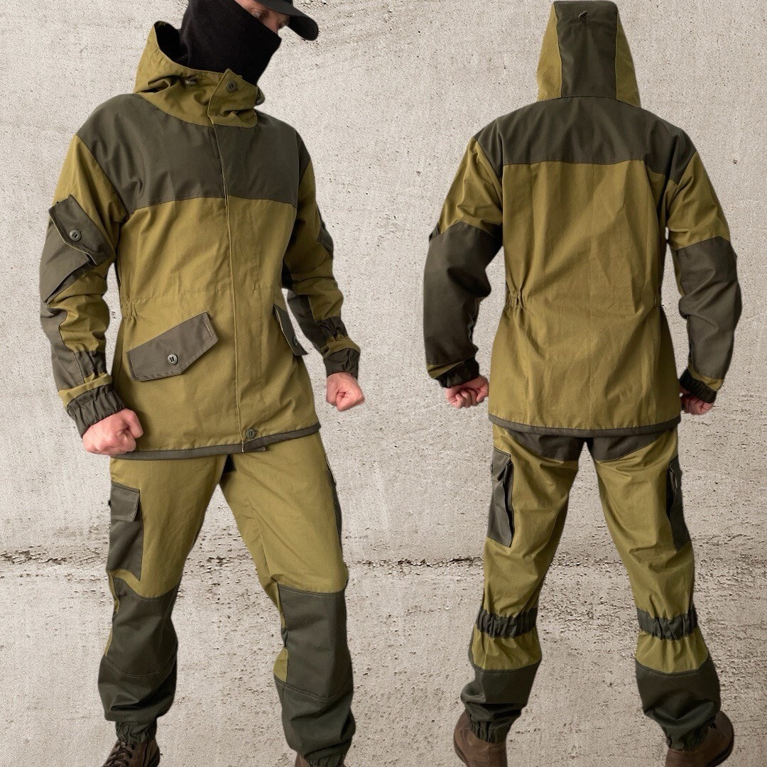 Gurank / ミリタリージャケット/3/コットン/KHK/無地/2557 Gorka 3 Original Ukrainian Military Suit Gorka 3 Original Canvas