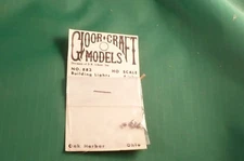 Gloor Craft HO #883 Building Lights, No Lenses