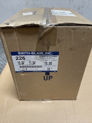 New Smith Blair Clamp Style 226 15" Width 10" Nominal Size Part 2260010751500 - Afbeelding 1 van 3