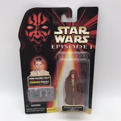 Star Wars A. Skywalker Figure Ep. 1 Collection 1 Commtech Chip Vintage 1999 New