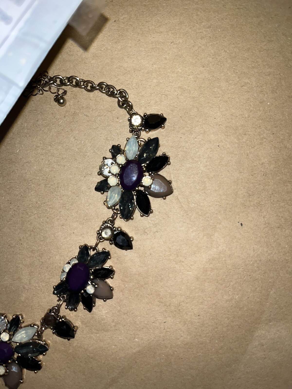 Statement Crystal Rhinestones Cluster Chunky Neck… - image 5