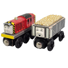 Thomas Friends Gold Mine Rickety Dust Salty Engine Wooden Railway Two Train Lot