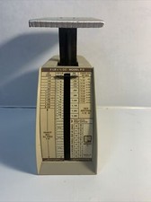 Vintage 1985 Model P-2 Pelouze 2 lb X 1/2 Oz Postal Mailing Scale Made In USA