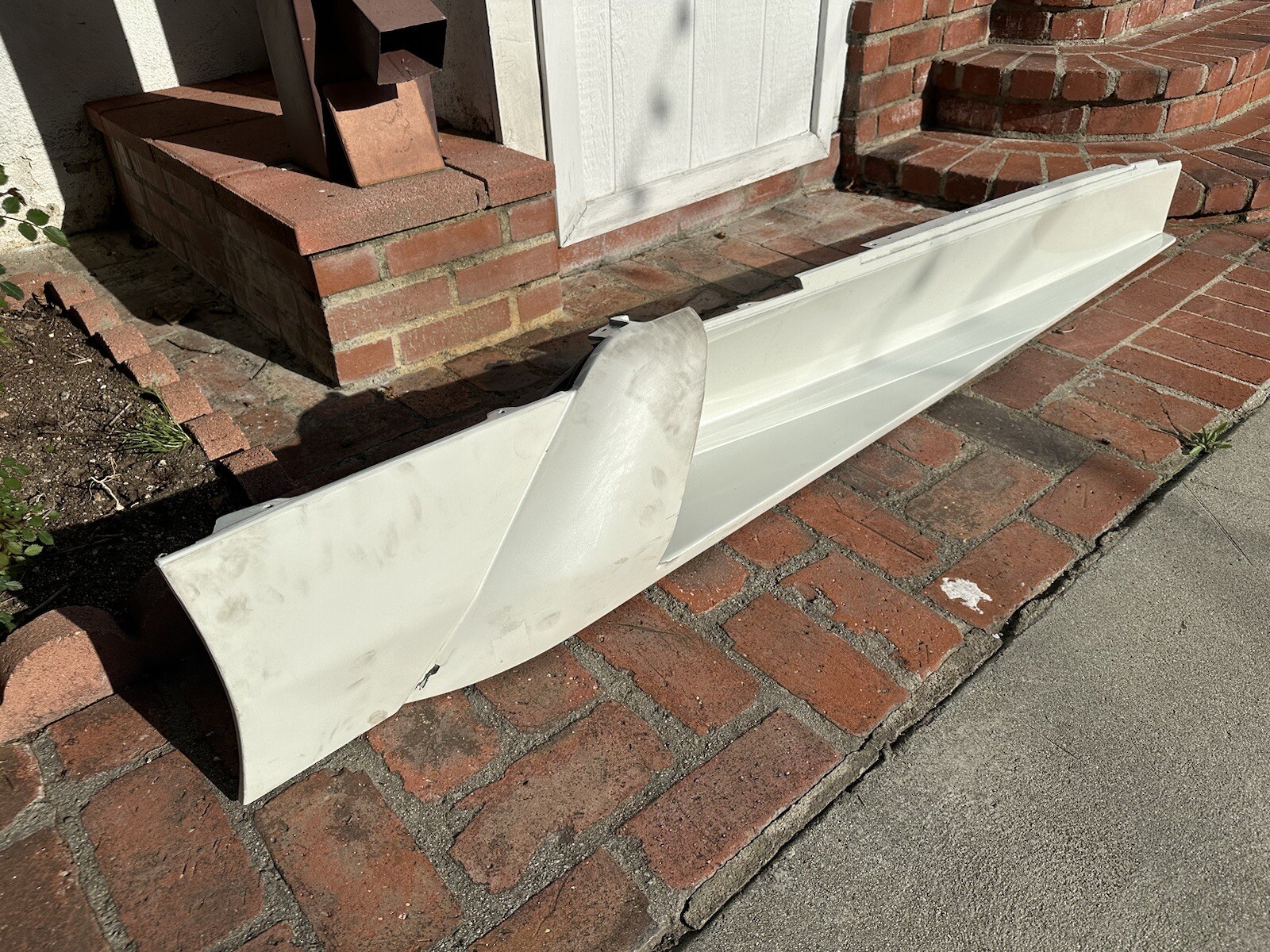 Lamborghini Murcielago, RH Rocker Panel, Side Skirt, Used, Passenger Side Carbon