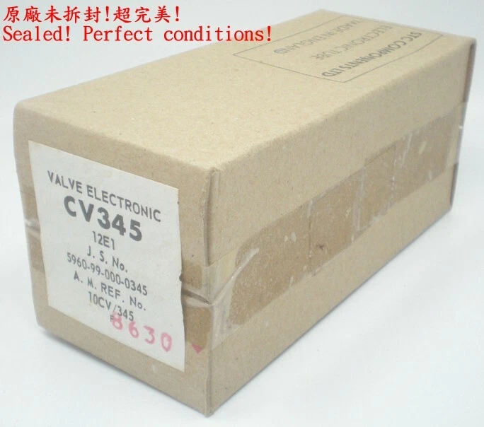 STC STC / ITT 12E1 =CV345, UK made ,NOS, Sealed! Perfect! TUBE,VALVE - Image 2 of 4