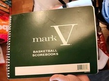 Mark V Basketball Coaches Scorebook