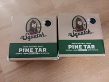 Dr. Squatch - Natural Bar Soap Pine Tar - 5 oz (Pack of 2)