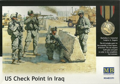 Master Box 3591 US Check Point in Iraq - 1:35