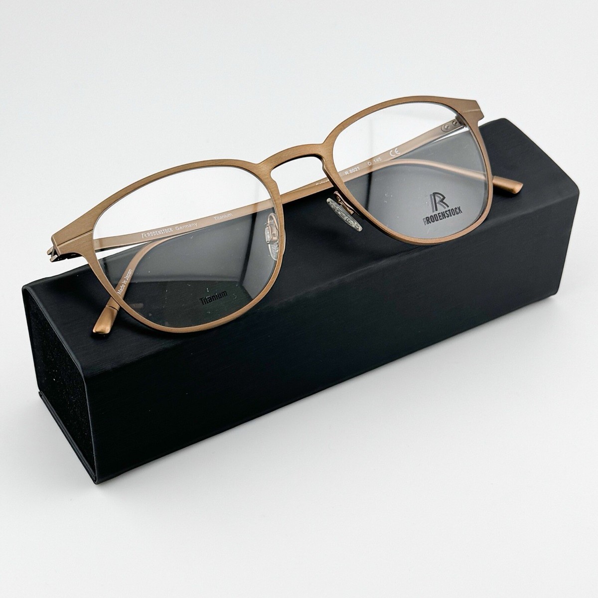 RODENSTOCK JR 2134 メガネ D 142 Authentic Rodenstock Germany Eyewear R 8021 D Eyeglass RARE 51 mm
