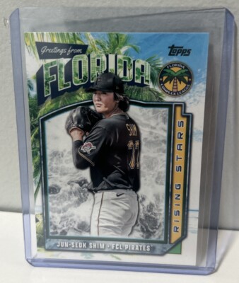 Jun-Seok Shim 2024 Topps Pro Debut  Greetings from Florida #CLRS-6