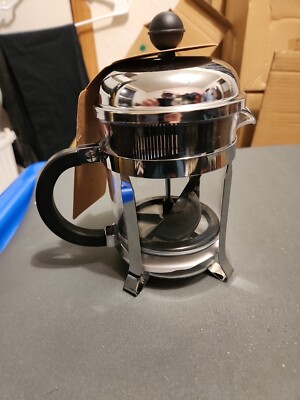 new BODUM french press CHAMBORD coffee maker 4 cup 17oz  No.1924 New Without Box