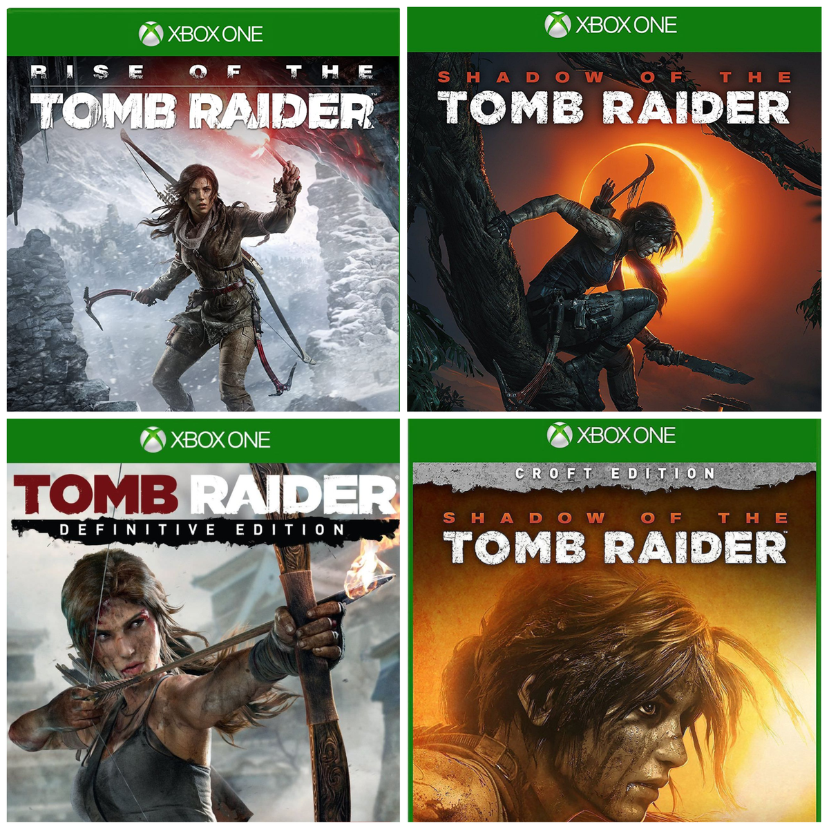 Lara Croft Tomb Raider Xbox One Games Choose Your Game