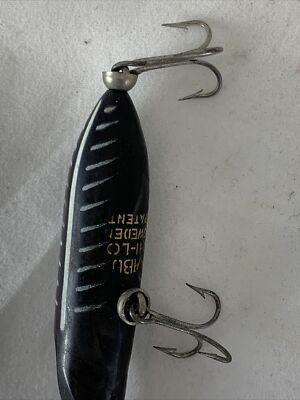 Vintage Abu Hi-lo Sweden Lure in Black | eBay