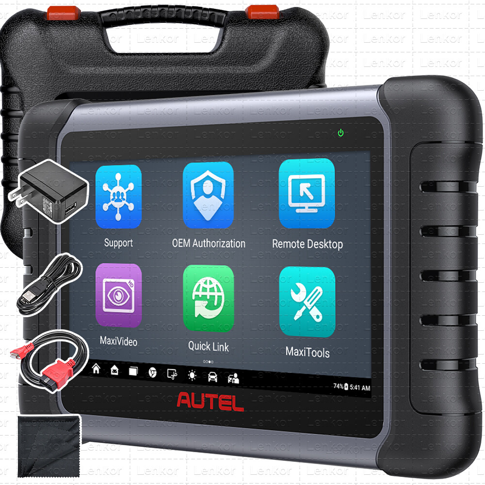 Autel Scanner MaxiCOM MK808S Bidirectional Tool as MK808BT Pro Injector Co.ding