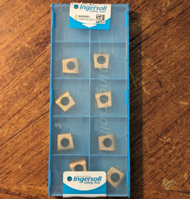 New QTY 8 Ingersoll DGM325-013 IN2530 Cutting Tools Indexable Inserts 2922205