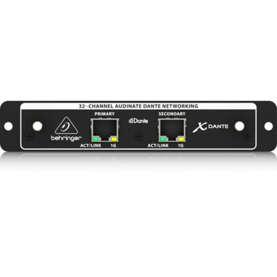 Behringer X-DANTE High-Performance 32-Channel Audinate Dante Expansion Card - Image 2 of 3