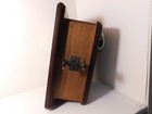 1 - Used Vintage Look Alike Western Electric Woodbox Wall Phone & It WORKS! — photo 5