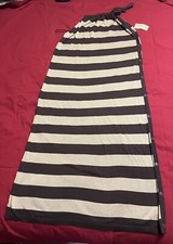 NWT “MICHAEL KORS” FULL-LENGTH DRESS WOMEN’S L large KHAKI/BROWN nice $169.50