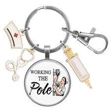 Nurse Gifts RN Graduation Keychain Gifts for Nurses Nursing Appreciation Gift...
