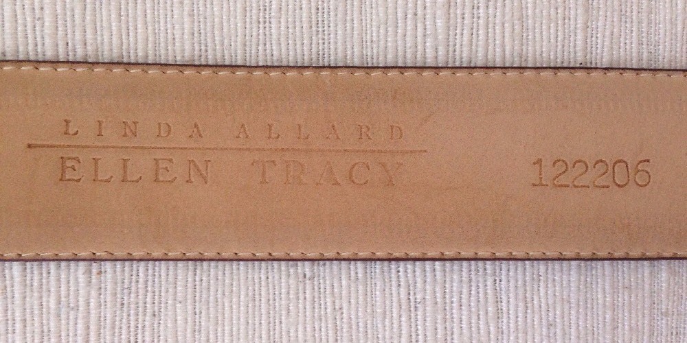 Ellen Tracy Linda Allard Italian Alligator Calf Skin Belt Silver Buckle Medium Ellen Tracy | Accessories | Ellen Tracy Linda Allard Belt  main image 4