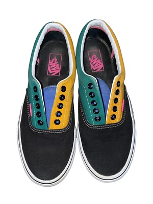 Vans Era Mix Match Cadminum Color Block Sneaker Low Top Retro Men Women 