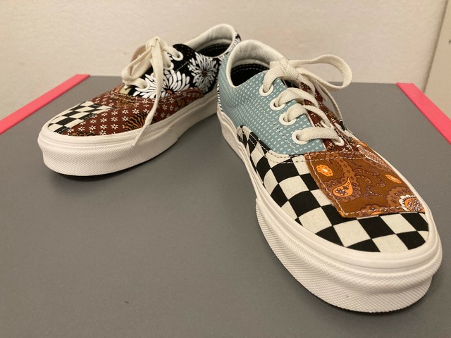 vans era tiger patchwork original