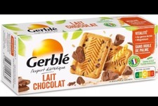 Gerblé Vitalité - Biscuits Lait Chocolat - 1 boîte 15 biscuits 172g BIO ✅