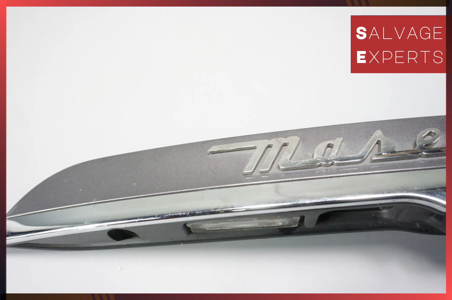 2014-2022 MASERATI GHIBLI Decklid Trunk Lid Molding Light MAS24916 OEM