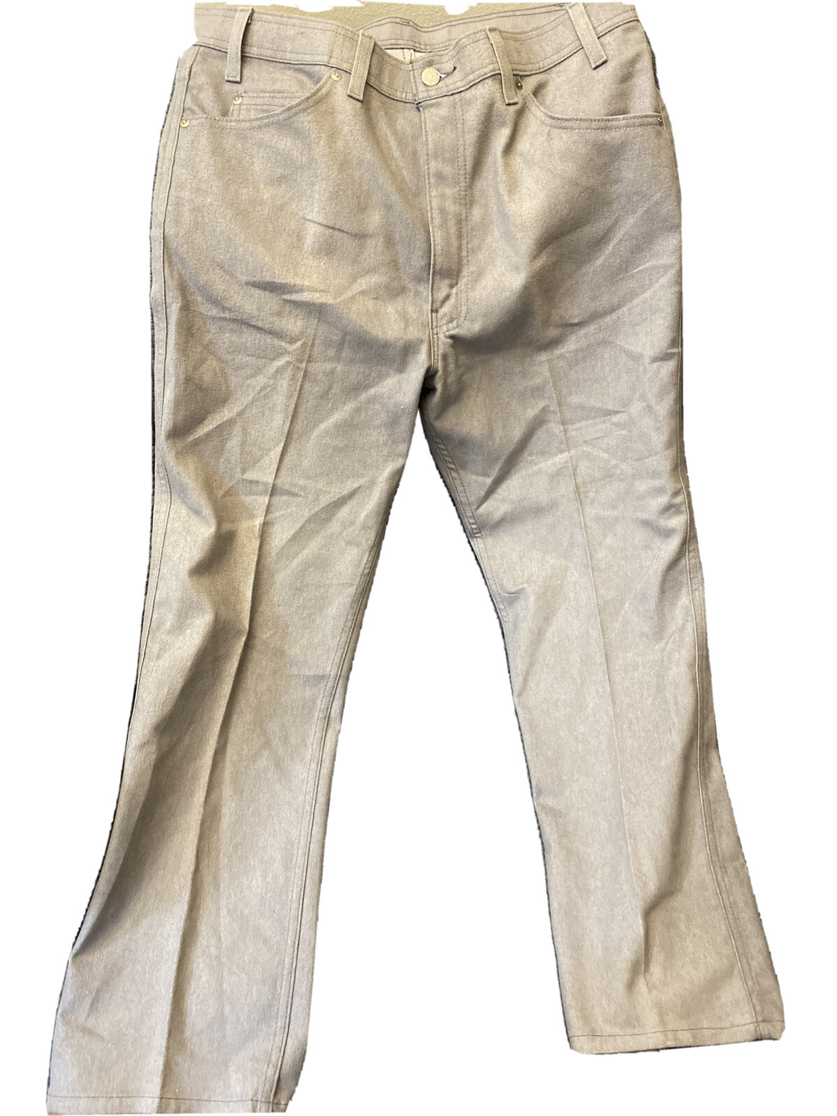Levi's Strauss Action Jeans Trevira Blend 36W X 30L - Gray Jeans Made In USA
