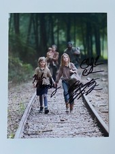 CHAD COLEMAN BRIGHTON SHARBINO KYLA KENNEDY In Person Signed Autograph 20x25