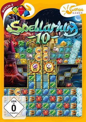 Spellarium 10 Sunrise Games PC Spiel Match 3 Neu & OVP