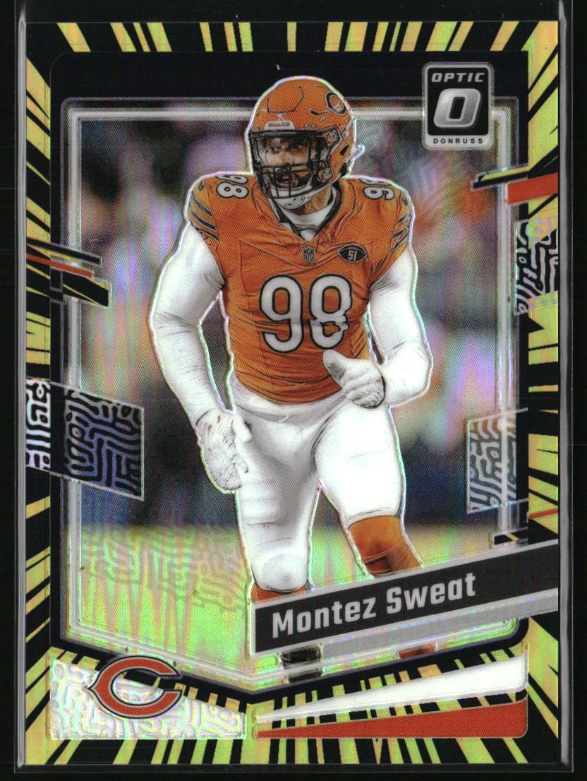 2023 Donruss Optic #197 Montez Sweat Electricity #/69