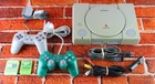 Sony PlayStation PS1 SCPH-5501 Console Bundle Lot WORKING
