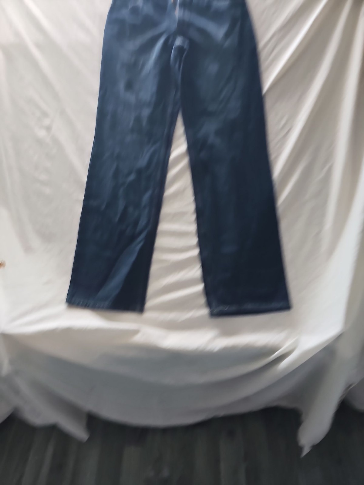 Vintage Dark Wash Straight Leg Denim Jeans 248