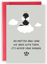 Dog Memorial Gifts for Loss of Dog, Pet Loss Sympathy Cards Gifts for Pet Owner,
