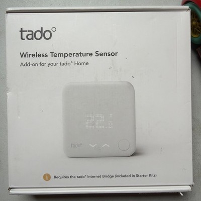 tado° Funk Temperatursensor V2 V3+ Wifi Add-On Smart Heizkörperthermostat