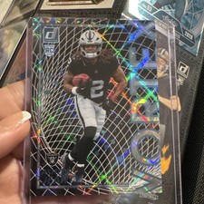 Panini 2025 Donruss Vortex Rookie Ashton Jeanty Raiders Cosmic #24 /100