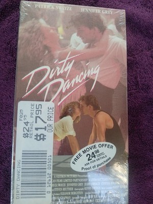 Dirty Dancing (VHS, Vestron Pictures) 1988 Patrick Swayze 