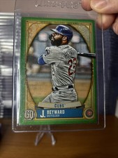 2021 Topps Gypsy Queen Jason Heyward Green #189 Chicago Cubs