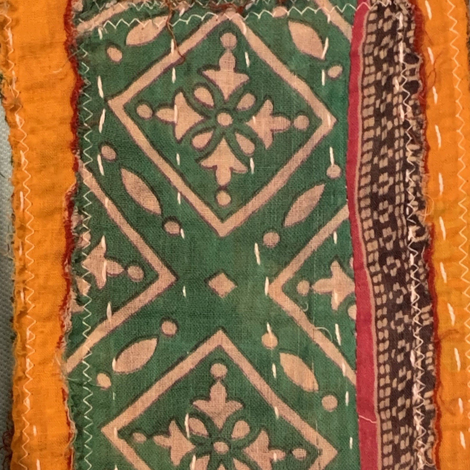 Upcycled Plus Size Poncho Batwing Patchwork Boho … - image 16