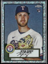 Kyle Cody 2021 Topps Chrome Platinum #117 Anniversary Mini-Diamonds RC #/70
