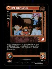 151 Red Anticipation Dragonball Gt Foil Combat Trading Card TCG CCG