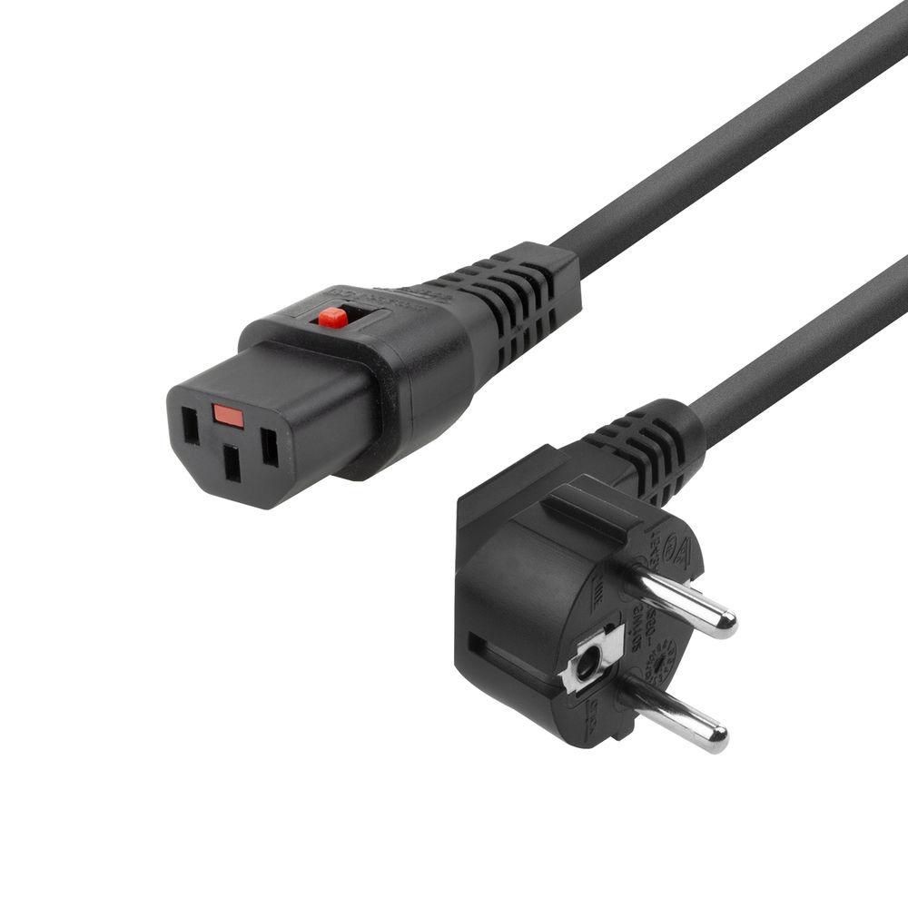 MicroConnect MC-SCHC13-2 Powercord Schuko CEE 7/7 male