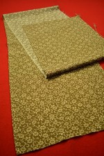 Vintage Japanese Silk Kimono Fabric Textile Remnant Craft Material 53.5"/BZ74/70