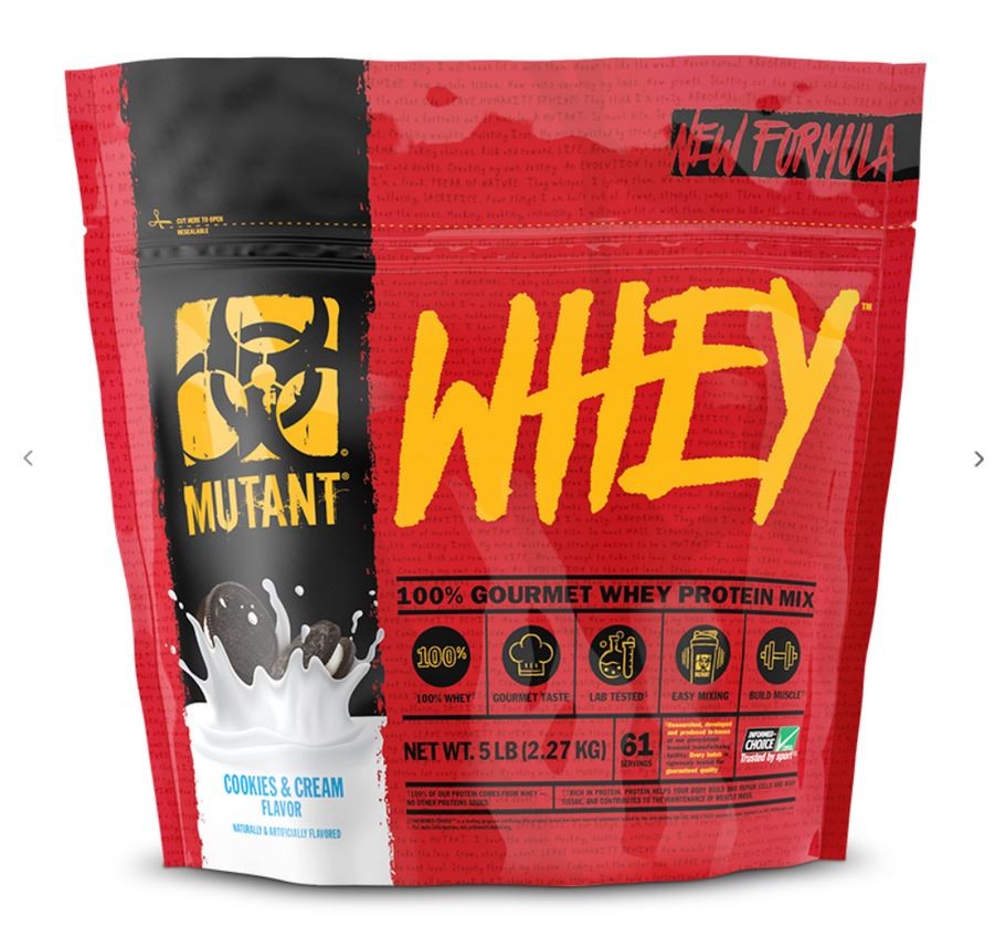 (31,93 EUR/kg) Mutant Whey 908g Eiweiss Molkenprotein BCAA EAA Amino Beutel