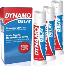 3 Pack Long Lasting Pleasure Enhancer Spray For Men Last Longer in Bed Delay