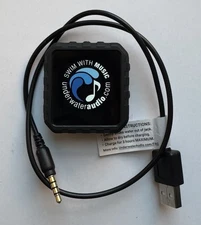 Underwater Audio Delphin 2 Waterproof Smart Player Music for Swimmers 8GB USED