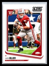 2018 Panini Score Football # 221 - 440  - Pick Your Card!