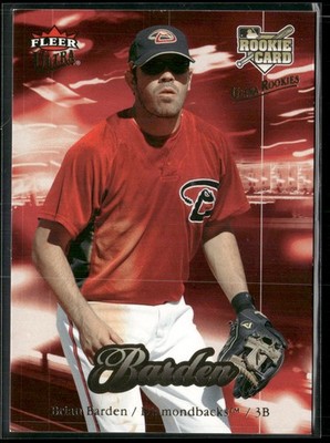 Brian Barden 2007 Ultra #230 Gold Retail Rookie /999 Arizona Diamondbacks