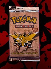 🔥Pokemon Fossil Set Booster Englisch 1.Edition Neu OVP Sealed Zapdos